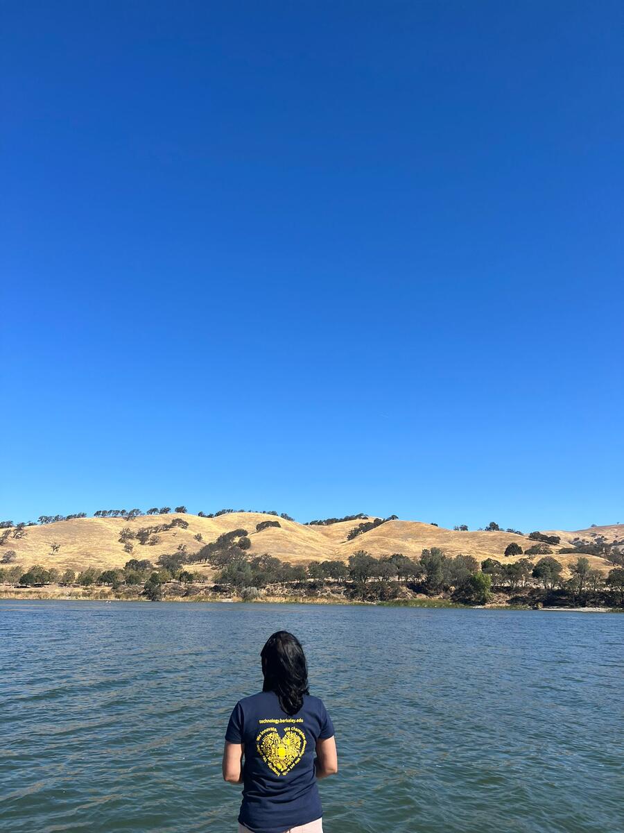 Janhavi at Lake Del Valle, Livermore CA