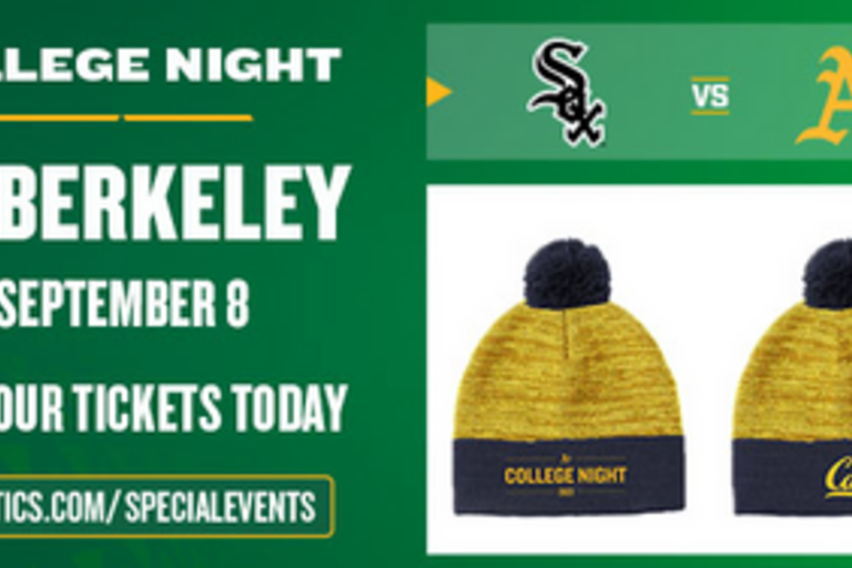 Join One IT colleagues for Cal Night at the Oakland A’s game