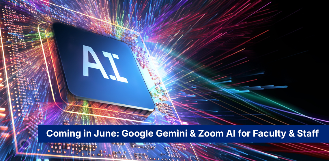 New AI tools for faculty and staff