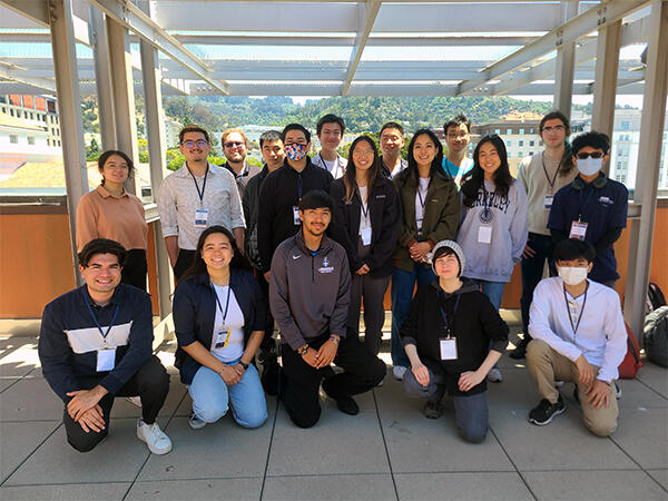 UC Berkeley students that participated in the inaugural UC Tech Student Experience program