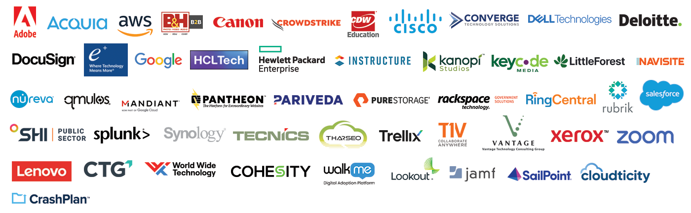 UC Tech 2023 Sponsor Logos side by side in color