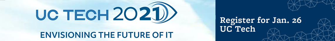Register for Jan. 26 UC Tech