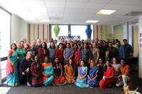 Diwali celebration group photo