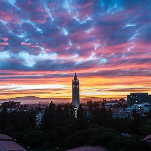 beautiful sky over Berkeley
