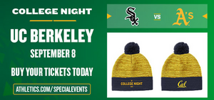 Join One IT colleagues for Cal Night at the Oakland A’s game