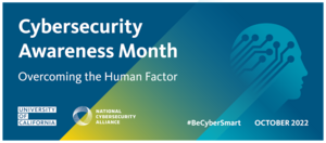 Cybersecurity Awareness Month - Overcoming the Human Factor